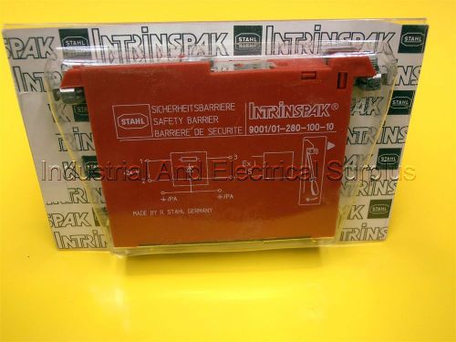 STAHL / INTRINSPAK SAFETY BARRIER 9001/01-280-100-10, 24 Volt - New in Package