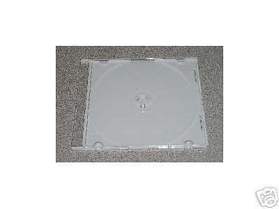 200 5.2MM SUPER SLIM CD CASE W. WHITE TRAY PSC16WHT