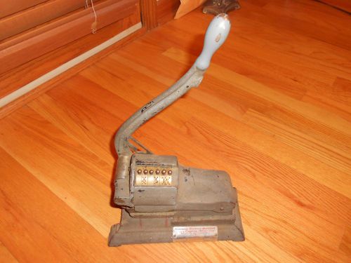 Vintage Cummins Business Machines Model 2 Perforator Unit