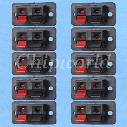 10pcs Speaker Clamp Audio Line Holder Power Clamp Socket Precise 30 mm