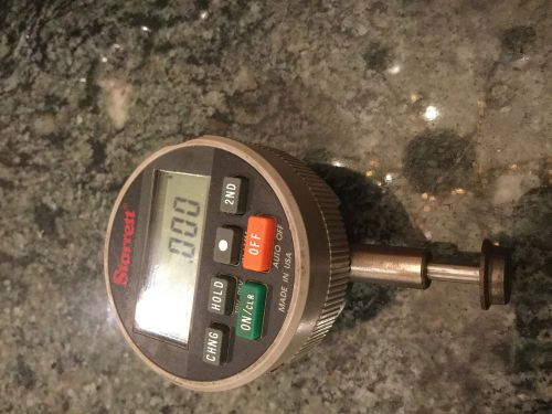 STARRETT F2710-0 WISDOM PLUS ELECTRONIC DIAL INDICATOR used 0.600 inch 0.00005