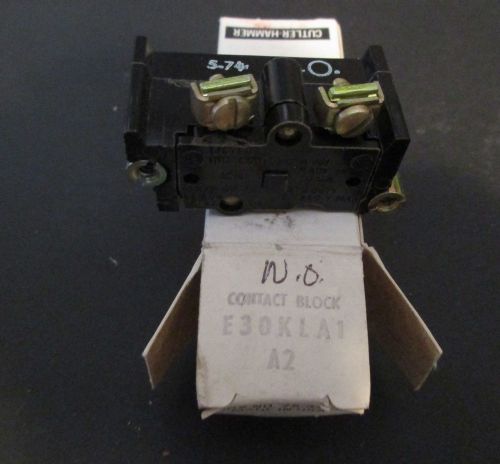 Cutler Hammer E30KLA1 Series A2 Contact Block New in Box