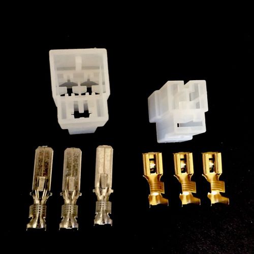 KIT-3 WAY FASTON TERMINAL&amp;CONNECTORS, UL, RoHS, 6 Pcs, 6.3mm (.250), 14-10 AWG