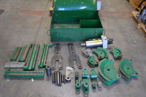 GREENLEE  FLIP TOP BENDER 1/2&#034; to 2&#034; EMT IMC RIGID SHOES Hydraulic 086900