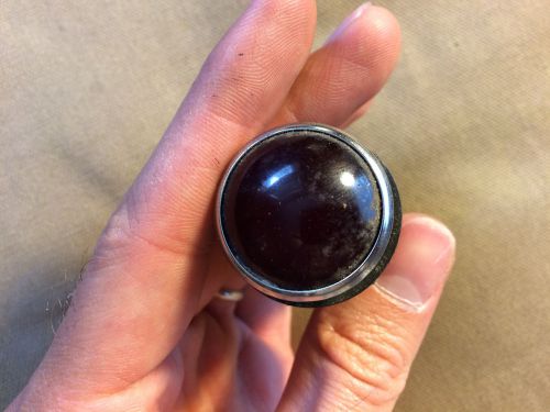 Vintage red pilot light indicator lamp 1&#034; diameter 2.75&#034; long with ne-11 bulb for sale