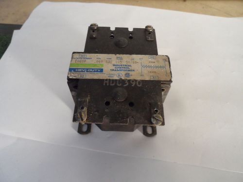 INDUSTRIAL CONTROL   TRANSFORMER   CAT#E060P     SEE DESC.    USED    0514