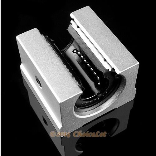 4X Cnc Diy Units 12Mm Sbr12Uu Linear Ball Bearing Block For Milling Machine