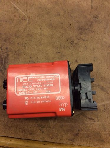 NCC National Controls Corporation CKK-60-461 Solid State Timer