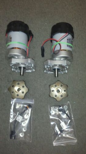 New 2 Tennant 5700 Brush Motors #1068360. With Hubs. List $1,090.00