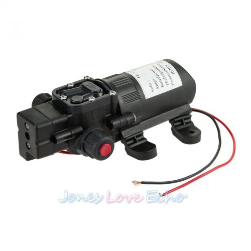 DC 12V 70W Motor Electric High Pressure Diaphragm Water Self Priming Pump 6L/Min