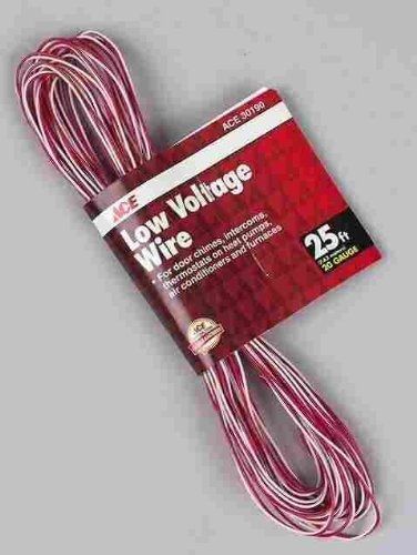 Woods 0452 Bell Wire, 24/2, 25-Feet