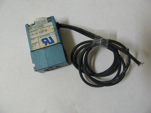 New mac ppc-111daaa solenoid valve 120/60 110/50, 6.8w, 20 to 150 psi for sale