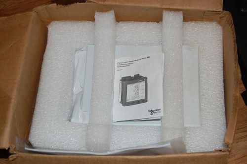 New square d powerlogic high density power meter pm750 &amp; enclosure hdmpm75048311 for sale