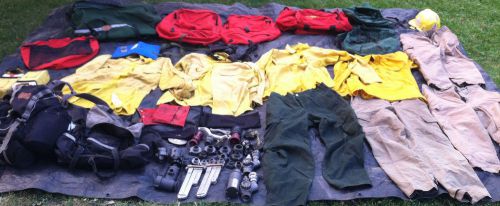 Wildland fire gear lot for sale