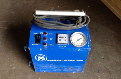 Ge general electric sr12 refrigerant recovery pump unit m37 for sale