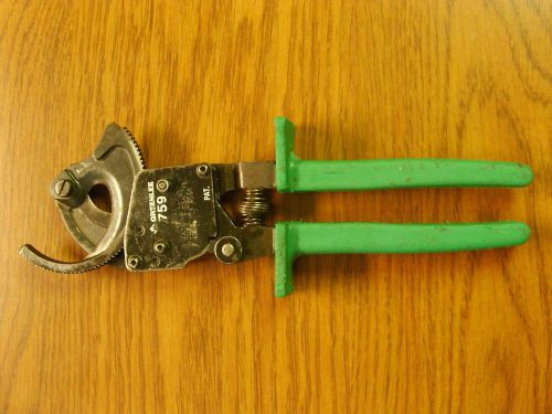 Greenlee Ratcheting Cable Cutter Mdl 759