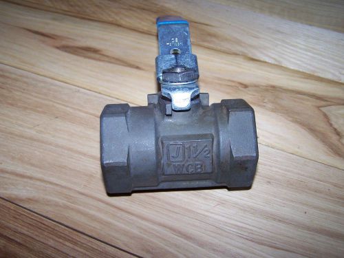 Jamesbury 33-2236ml-c 1 1/2&#034; 2000 w/locking handle for sale