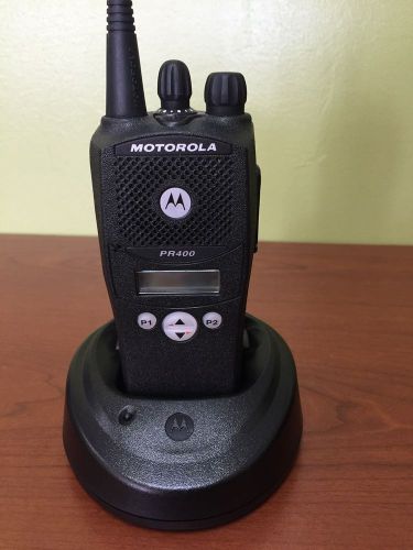 Motorola pr400 portable 2 way radio for sale