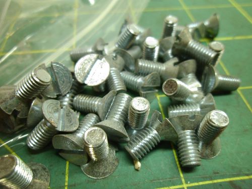 FLAT HEAD MACHINE SCREWS 10-32 X 7/16 SLOTTED QTY 50 #4316A