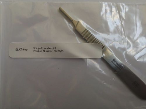 Sklar 06-2903 Scalpel Handle #3