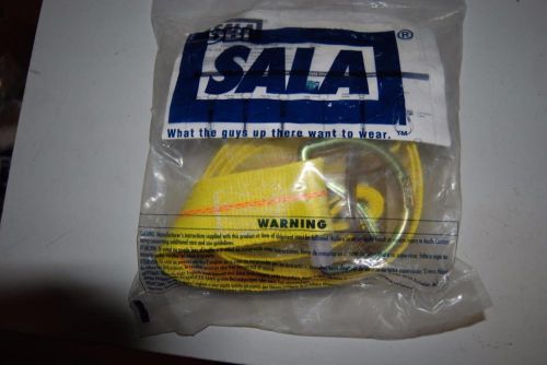 DBI-SALA 1002106 Adjustable Tie Off Adaptor 6-Foot Pass-Thru Type Yellow NEW