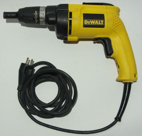 Used dewalt drywall screwdriver dw257 for sale