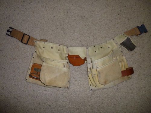 Craftsman’s 11 pocket pouch tool belt bag electrician carpenter constructions for sale