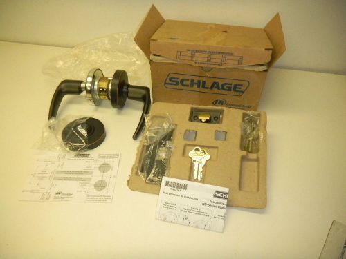Schlage STOREROOM LOCK ND80P6D with keys  new