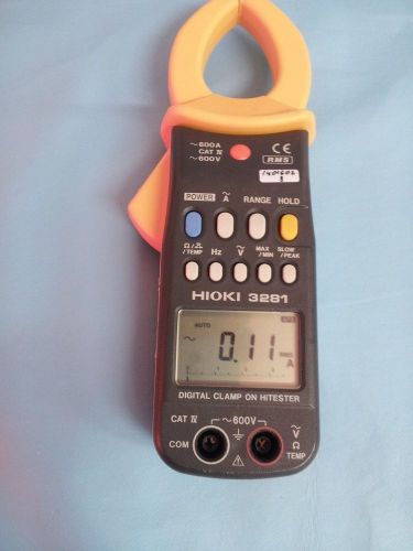 Hioki 3281 True RMS Digital Clamp Meter