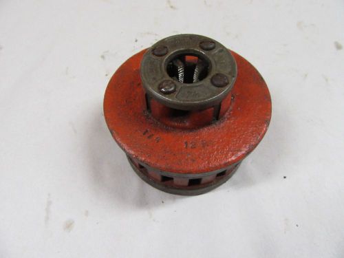 Rigid 12R-1/4&#034; Pipe Die,GOOD Teeth, No damage                            #R10615