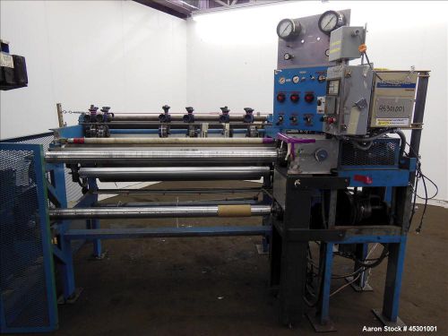 Used- smith &amp; winchester slitter, model 112. approximate 60&#034; web width. (6) adju for sale