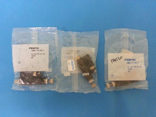 LOT OF 3 FESTO LRMA-1/8-QS-4 PRESS REGULATOR LRMA18QS4 153489 FREESHIPSAMEDAY