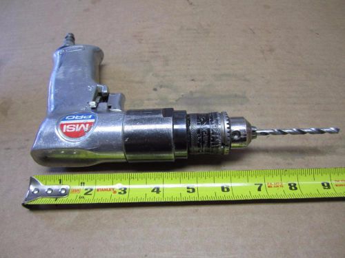 MSI PRO PNEUMATIC REVERSIBLE PISTOL GRIP DRILL W/ JACOBS 3/8&#034; CHUCK