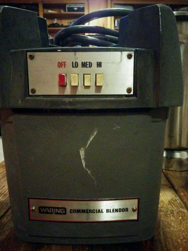 Waring commercial blender cb-6 model 34bl22 - works well for sale