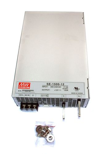 Meanwell se-1500-12/15/24/48v 1500w single output led power supply transformer for sale