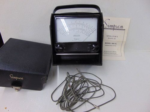 Simpson model 389-3L Tester Meter,temperture tester