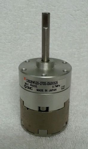 SMC CRB2BWU20-270S-DIJ00525 Rotary Actuator - NOS