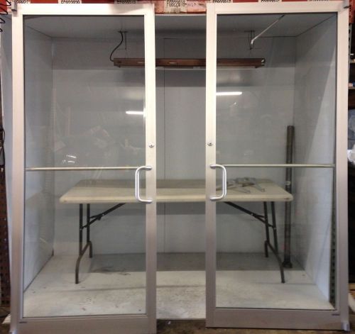 VISTAWALL COMMERCIAL ALUMINUM/GLASS STOREFRONT DOUBLE DOOR