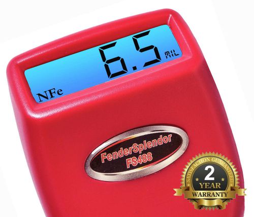 FenderSplendor 488 Paint Meter Read Steel &amp; Alumin  FREE SHIP to US &amp; Canada