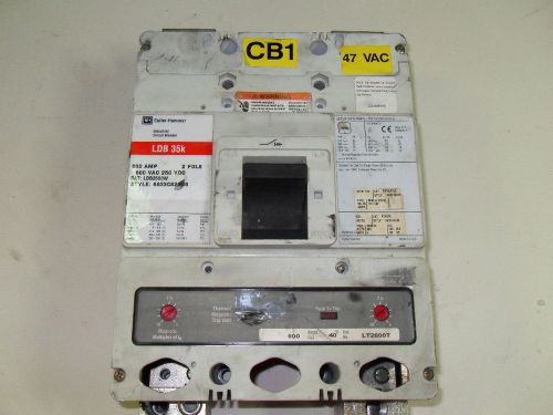 (H13) 1 CUTLER-HAMMER LDB2600W SEALED CIRCUIT BREAKER 600A 2P