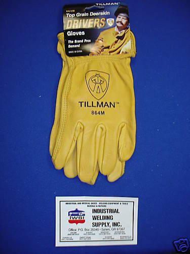 TILLMAN 864M DRIVERS GLOVES Medium Top Grain Deerskin