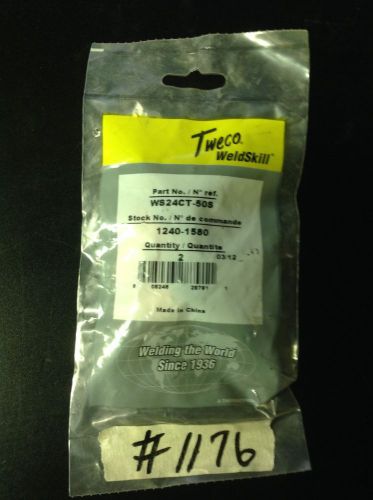 (1 ) PKG OF TWO TWECO  1240-1580 WS24CT-50S NOZZLE #1176