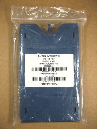 National Instruments  199198-01  Slot Blocker,  NEW