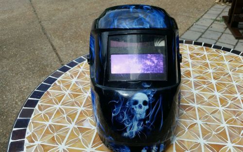 ArcOne Carrera Blue Doom Welding Helmet