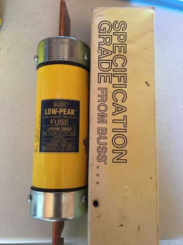 Cooper Bussman LPS-RK-300SP 600V AC Low Peak Dual Element Time Delay Fuse