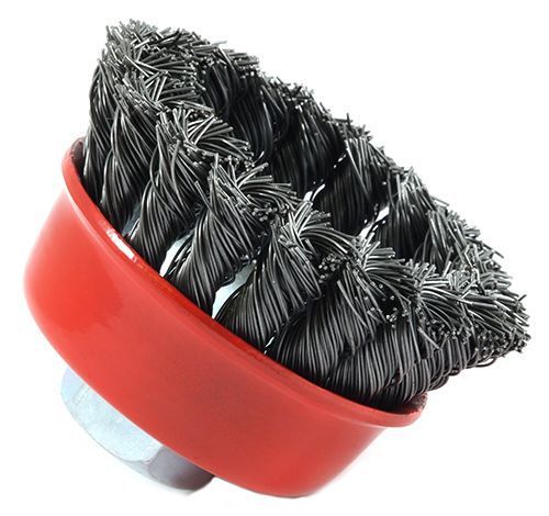 CUP BRUSH,2.75X.012X5/8-11 KNT