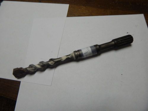 ANSI  3/4&#034; Spline Shank Masonary Twist Drill Bit