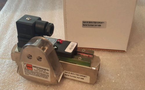 KOBOLD 41R57 FLOWMETER SWITCH SMV-7221 0-250VAC SCFM NITROGEN NEW $149