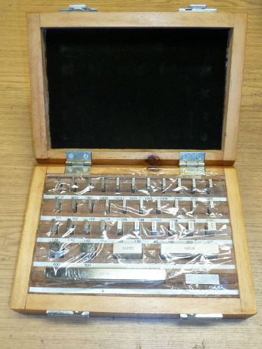 Spi TOOLS 36pc. RECTANGULAR INCH GAGE BLOCKS SET NEW!!