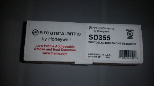 Sd355 firelite addressable photo electric smoke detector fire alarm honeywell for sale